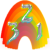+rainbow+numbers+ clipart