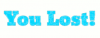 +word+text+you+lost+blue+ clipart