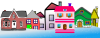 +houses+homes+buildings+ clipart