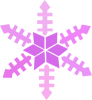 +snow+flake+winter+pink+ clipart