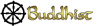 +text+word+gold+buddhist+logo+ clipart