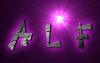 +alf+text+word+purple+ clipart