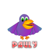 +bird+parrot+named+pauly+ clipart