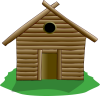+home+log+cabin+building+ clipart