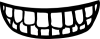 +mouth+teeth+ clipart