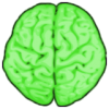 +green+brain+organ+ clipart