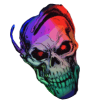 +skull+head+animated+scary+teeth+ clipart