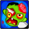 +zombie+brain+logo+icon+comic+ clipart