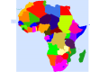 +africa+map+colorized+ clipart