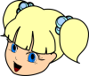 +cute+girl+ clipart
