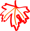 +leaf+outline+ clipart