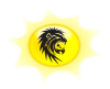 +lions+roar+logo+sun+ clipart
