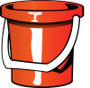 +pail+bucket+ clipart
