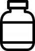 +plain+medicine+bottle+ clipart