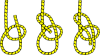 +rope+knot+bowline+ clipart