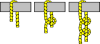 +rope+knot+two+half_hitch+ clipart