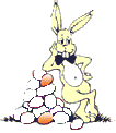 +holiday+rabbit+and+eggs+amimation+ clipart