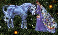 +nymph+fairy+and+a+white+horse++ clipart
