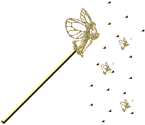+nymph+fairy+gold+wand+s+ clipart
