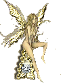 +nymph+gold+fairy++ clipart