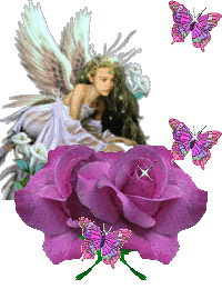 +nymph+rose+butterfly+and+fairy++ clipart
