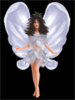 +nymph+white+fairy++ clipart