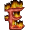 +hot+fire+letter+ clipart