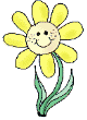 +flower+blossom+yellow+face+flower++ clipart