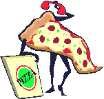 +food+slice+of+pizza++ clipart