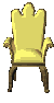 +furniture+yellow+chair++ clipart