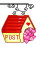 +love+post+box+with+mail++ clipart