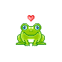 +reptile+animal+frog+and+a+heart++ clipart