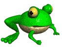 +reptile+animal+frog+with+big+eyes++ clipart