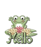 +reptile+animal+hello+frog++ clipart