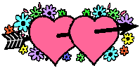 +love+I+love+you+flowered+hearts++ clipart