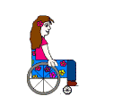 +medical+health+doctor+girl+in+wheelchair++ clipart