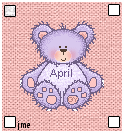 +date+month+april+april+teddy+bear+month++ clipart