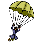 +military+army+force+parachute++ clipart