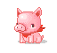 +hog+farm+animal+livestock+pink+pig++ clipart