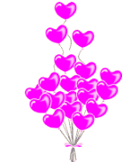 +love+romance+relationship+bunch+of+pink+hearts++ clipart