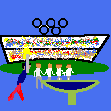 +sports+games+activities+olympic+torch+s+ clipart