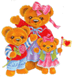 +stuffed+ainimal+teddy+bear+family+s+ clipart
