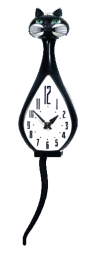 +time+timer+cat+clock++ clipart