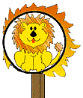 +cat+animal+lion+in+ring+of+fire+s+ clipart