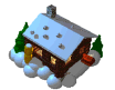 +building+structure+House+and+Snow+Animation+ clipart
