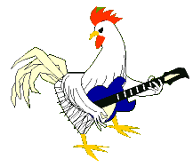 +animal+farm+bird+guitar+playing+chicken++ clipart
