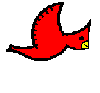 +bird+Flying+Cardinal+Animation+ clipart