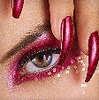 +cosmetics+glitter+eyes+and+nails++ clipart