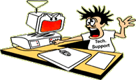 +technology+screaming+at+computer+s+ clipart