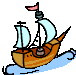 +transportation+boat+pirat+ship++ clipart